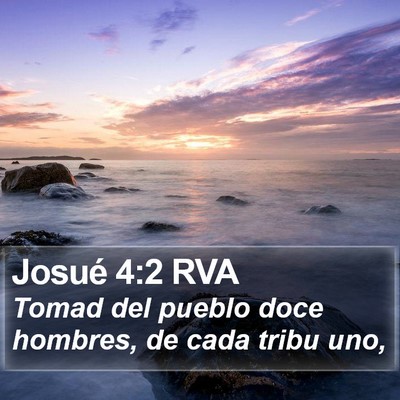 Josué 4:2 RVA Bible Verse Image