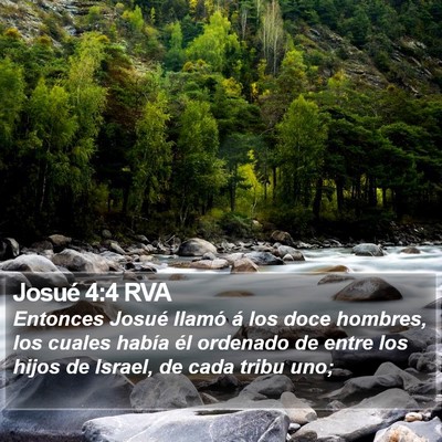 Josué 4:4 RVA Bible Verse Image