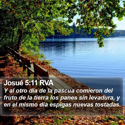 Josué 5:11 RVA Bible Verse Image