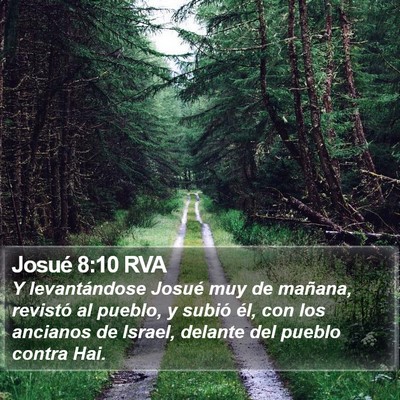 Josué 8:10 RVA Bible Verse Image