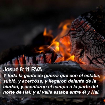 Josué 8:11 RVA Bible Verse Image