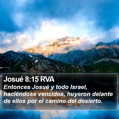 Josué 8:15 RVA Bible Verse Image
