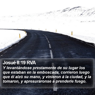 Josué 8:19 RVA Bible Verse Image