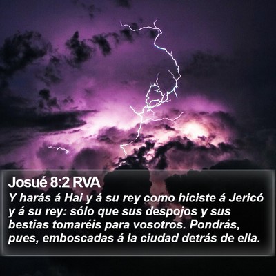 Josué 8:2 RVA Bible Verse Image