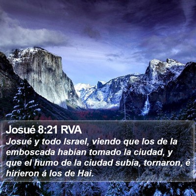 Josué 8:21 RVA Bible Verse Image