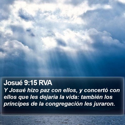 Josué 9:15 RVA Bible Verse Image