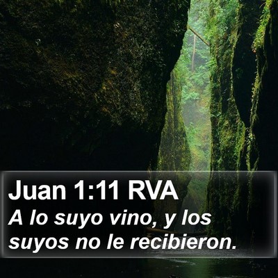 Juan 1:11 RVA Bible Verse Image