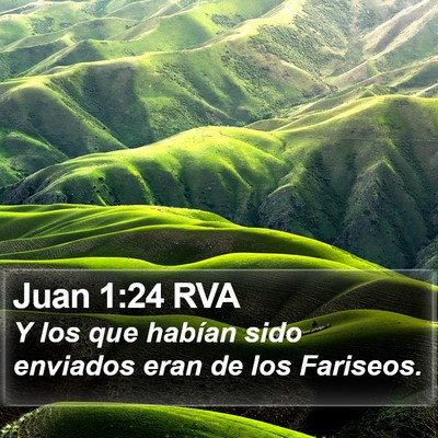 Juan 1:24 RVA Bible Verse Image