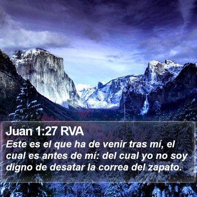 Juan 1:27 RVA Bible Verse Image