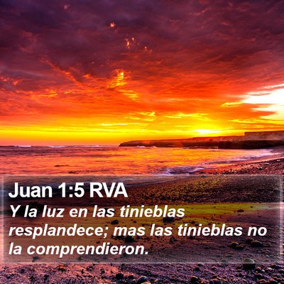 Juan 1:5 RVA Bible Verse Image