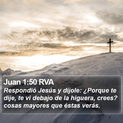 Juan 1:50 RVA Bible Verse Image