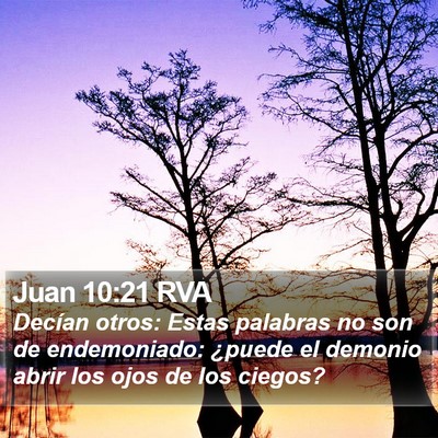 Juan 10:21 RVA Bible Verse Image