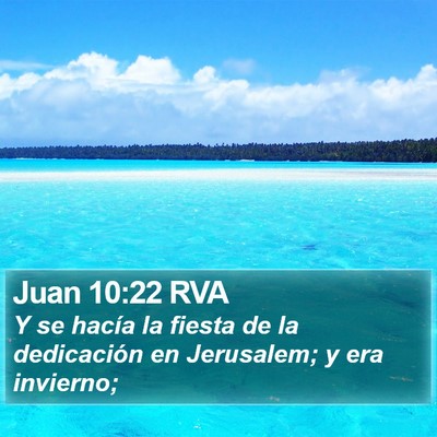 Juan 10:22 RVA Bible Verse Image