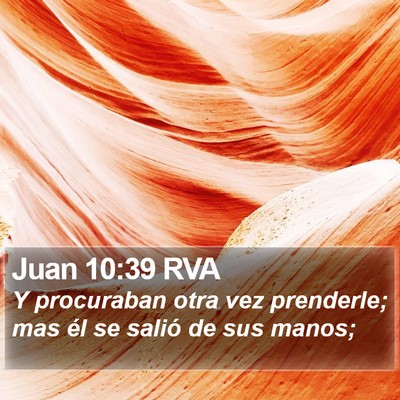 Juan 10:39 RVA Bible Verse Image