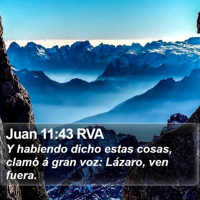 Juan 11:43 RVA Bible Verse Image