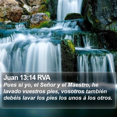 Juan 13:14 RVA Bible Verse Image