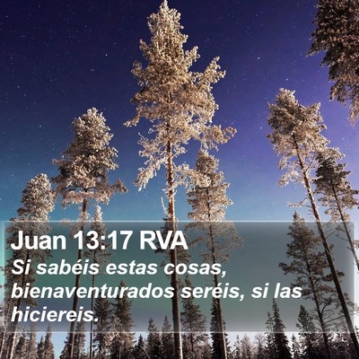 Juan 13:17 RVA Bible Verse Image