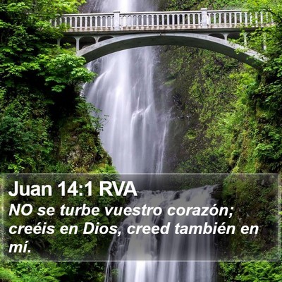 Juan 14:1 RVA Bible Verse Image
