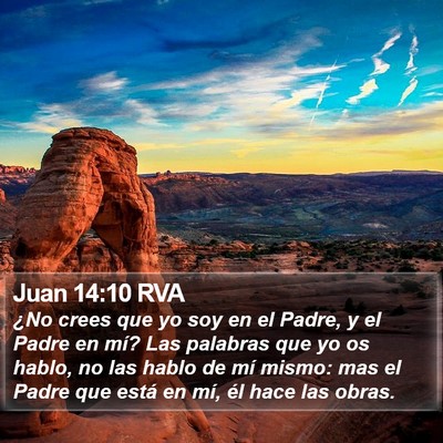 Juan 14:10 RVA Bible Verse Image
