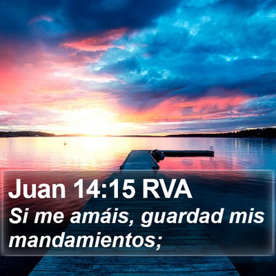 Juan 14:15 RVA Bible Verse Image