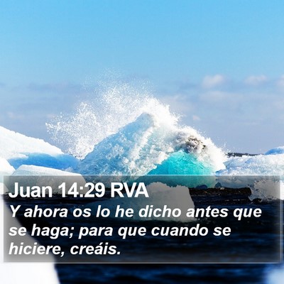 Juan 14:29 RVA Bible Verse Image