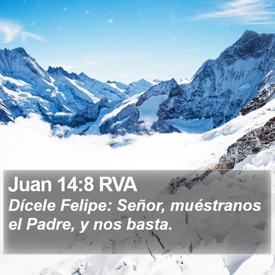Juan 14:8 RVA Bible Verse Image
