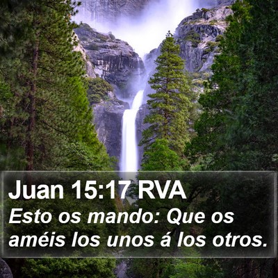 Juan 15:17 RVA Bible Verse Image