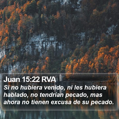 Juan 15:22 RVA Bible Verse Image