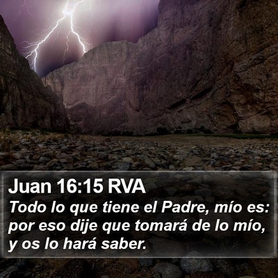 Juan 16:15 RVA Bible Verse Image