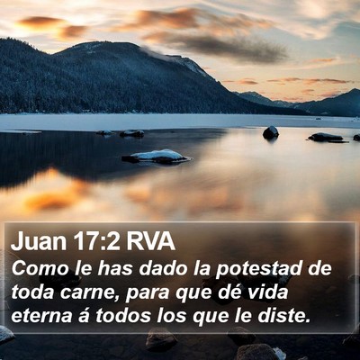 Juan 17:2 RVA Bible Verse Image