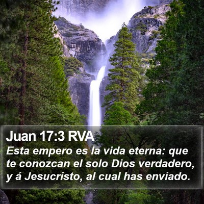 Juan 17:3 RVA Bible Verse Image