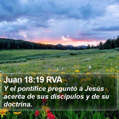 Juan 18:19 RVA Bible Verse Image