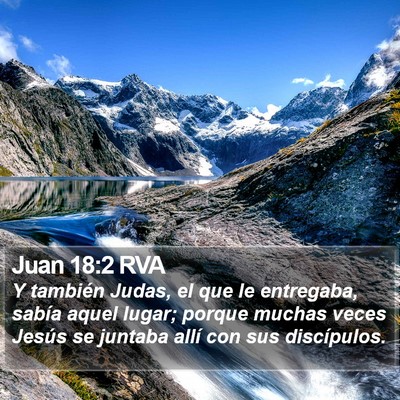Juan 18:2 RVA Bible Verse Image
