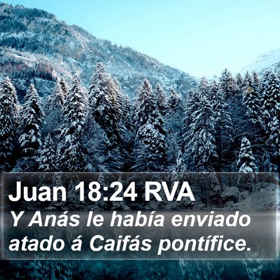 Juan 18:24 RVA Bible Verse Image