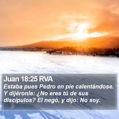 Juan 18:25 RVA Bible Verse Image