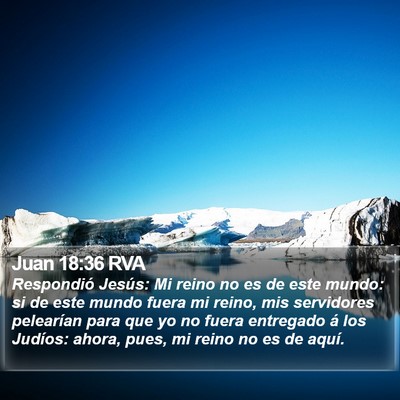 Juan 18:36 RVA Bible Verse Image