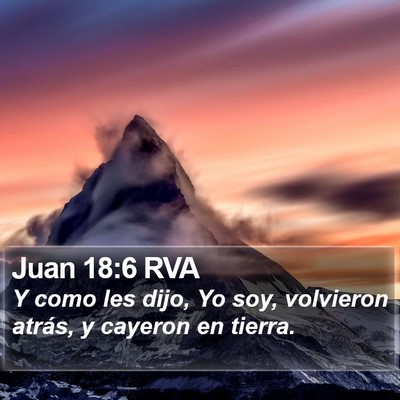 Juan 18:6 RVA Bible Verse Image