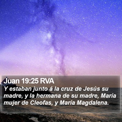 Juan 19:25 RVA Bible Verse Image