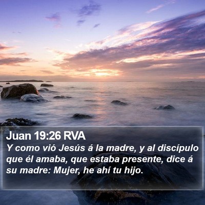 Juan 19:26 RVA Bible Verse Image