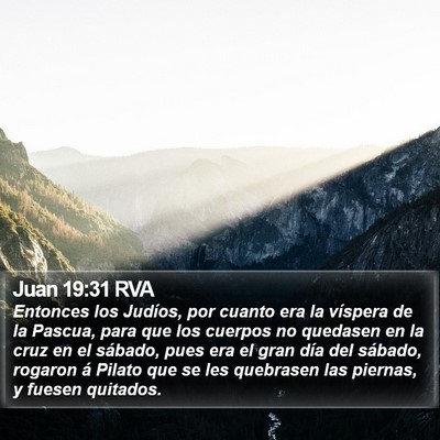 Juan 19:31 RVA Bible Verse Image