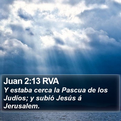 Juan 2:13 RVA Bible Verse Image