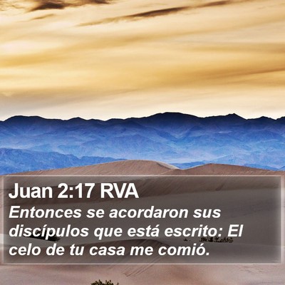 Juan 2:17 RVA Bible Verse Image