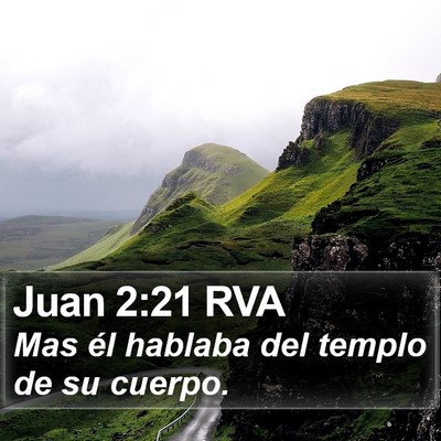 Juan 2:21 RVA Bible Verse Image