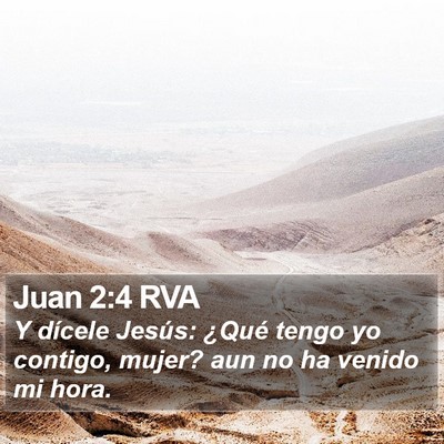 Juan 2:4 RVA Bible Verse Image