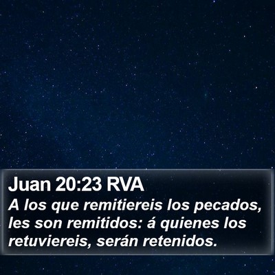 Juan 20:23 RVA Bible Verse Image