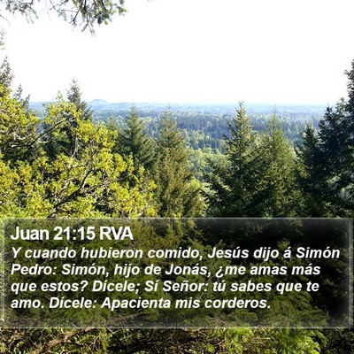 Juan 21:15 RVA Bible Verse Image