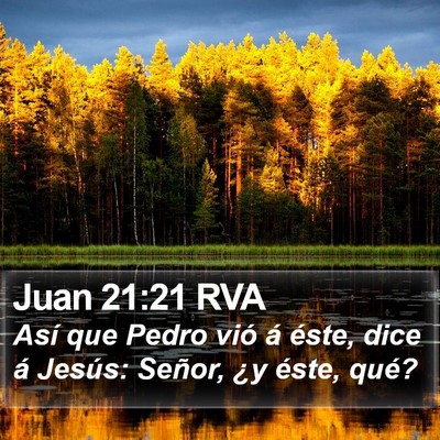 Juan 21:21 RVA Bible Verse Image