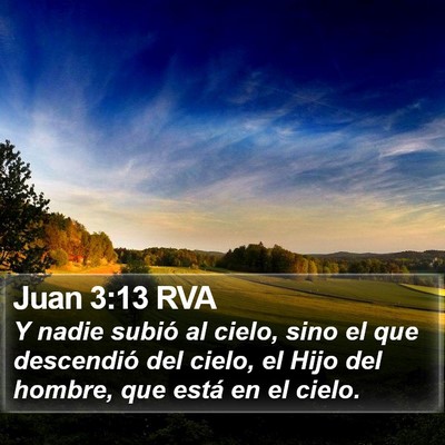 Juan 3:13 RVA Bible Verse Image