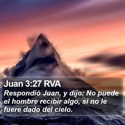Juan 3:27 RVA Bible Verse Image