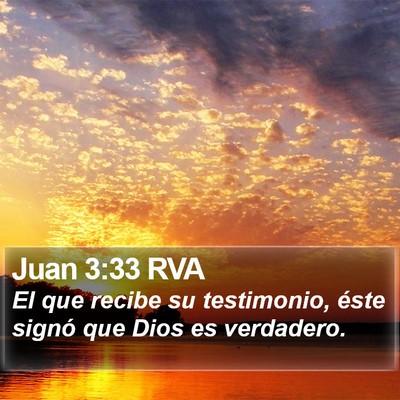 Juan 3:33 RVA Bible Verse Image